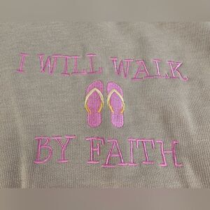 Love In Faith XL Walk By Faith Sweatshirt 3289-CM